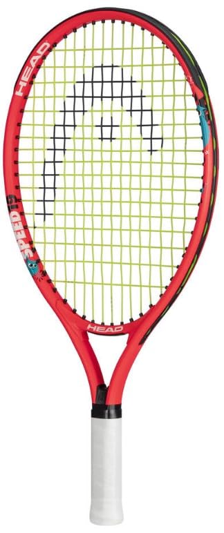 Head Speed 19 Inch Junior Tennis Racquet Bundled w a Black Base Bag or Backpack and Tennis Balls – Optional Accessories
