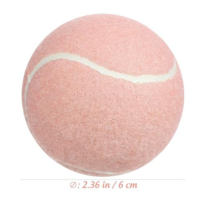 SUPVOX Training Tennis Balls for Player Practice 2.36In Lightweight Rubber Tennis Balls Beginner Practice Playground Balls for Skill Development