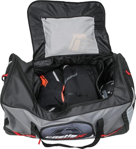 Castle X Rockin' Roller Gear Bag, Black/Silver - color: Black/Silver