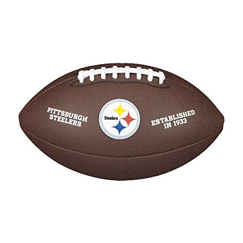 Wilson NFL Backyard Legend Football - Official Size - style: Pittsburgh Steelers