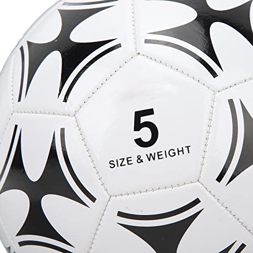 Airshi PU Leather Football Comfortable Foot Feeling Portable High Elastic KickResistant Professional Standard Size Kids Training Soccer Ball
