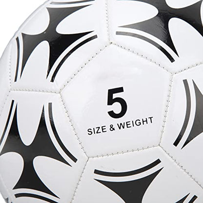 Airshi PU Leather Football Comfortable Foot Feeling Portable High Elastic KickResistant Professional Standard Size Kids Training Soccer Ball