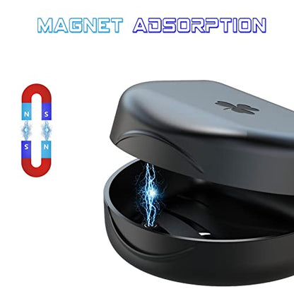 Orthodontic Mouthguard Case Dental Retainer Case-Black - color: Black