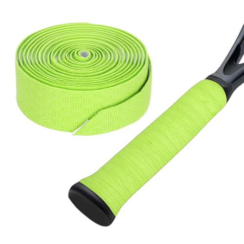 Tennis Racket Grip Tape, Anti-Slip Tennis Overgrip Stretchy - color: Green