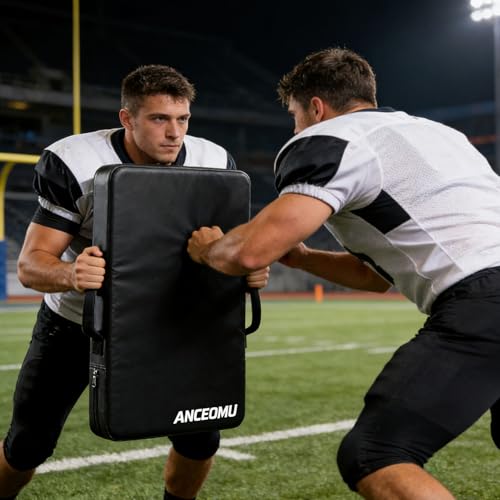 Profit Football Blocking Pad - Heavy Duty Training Equipment for Football,Basketball & Soccer - Durable Practice Gear with Handles for Adults & Youth Teams