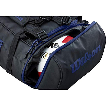 WILSON Sporting Goods Duffle Bag - Black/Royal (WTH133190)