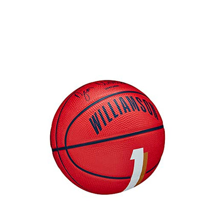 WILSON NBA Player Icon Basketballs - Size 3 and Size 7 - color: Zion Williamson, size: Size 3 - 22"