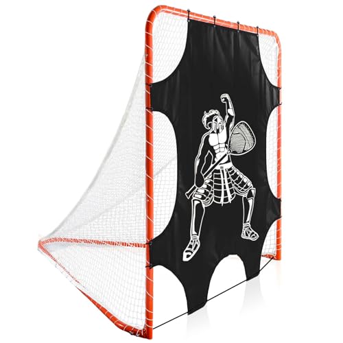 Kapler Lacrosse Goal Shooting Targets - 6x6ft Corner Target for Shooting Practice - Lacrosse Gifts for Boys and Girls - Fits Official Size Goals
