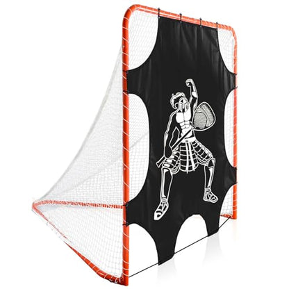 Kapler Lacrosse Goal Shooting Targets - 6x6ft Corner Target for Shooting Practice - Lacrosse Gifts for Boys and Girls - Fits Official Size Goals