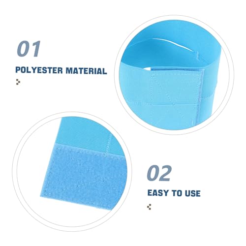 Toddmomy Baseball Glove Strap Softball Mitt Shaper with Elastic Band for Secure Attachment Fit for All Hand - color: Sky-blue