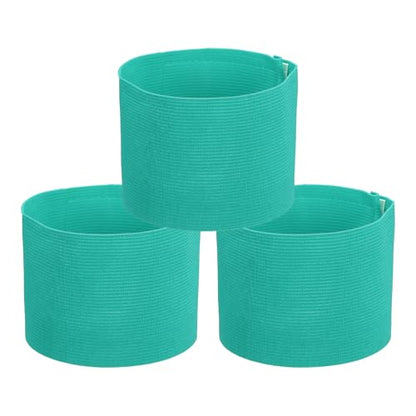 PATIKIL Soccer Captain Armband, Captain Arm Bands for Soccer Elastic Captain Arm Band Sports Captain Armbands - color: Lake Blue