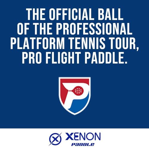 X Platform Tennis Balls by Xenon, Bright Yellow for High Visibility, Superb Durability, APTA Approved, 2 Balls per Sleeve - size: 1 Sleeve - 2 Balls, style: Championship Edition