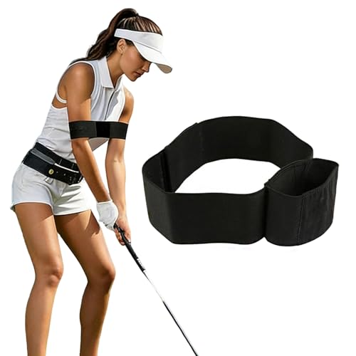Slider Golf Training Aid, Swing Correcting Arm Band, Innovative Arm Connection Aid with Strong Restraining Power, for Swing Correcting Improve Swing Stability, Unisex