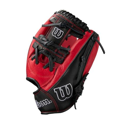 Wilson 2024 A1000 Infield Baseball Gloves - color: Red/Black/White