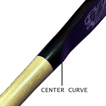 29" Pro Maple Flat Half Paddle Training Baseball & Softball Bat in Size: 29"/Weight:17 Oz/Flat Barrel:2.75" for Adult & Youth Players with Free Winter Gloves by Player Sports Goods LLC