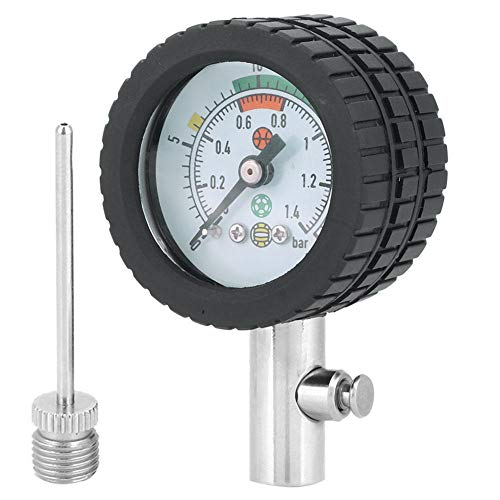 Ball Pressure Stainless Steel Accurate Air Pressure for Football Soccer Basketball Volleyball and Other Balls