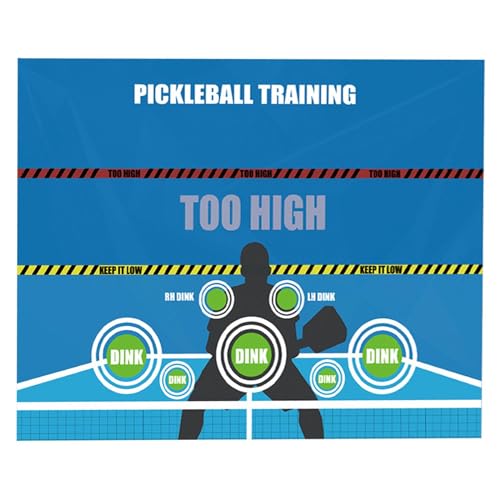 Official Dink Pad Dink Master Exercise Rebounder Aids Pad Pickleball Practice Pad for Walls for Yard Pickleball Dink Training 47.24x35.43inch