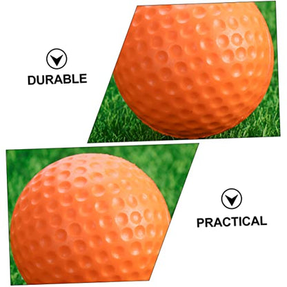 YARNOW 35pcs Indoor Golf Practice Lightweight Hollow Training for Safe Use No Odor Reusable for Golf Enthusiasts and Beginners
