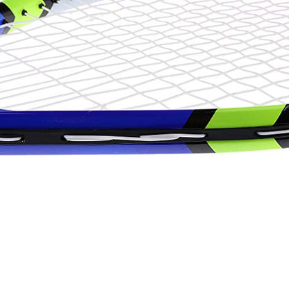 Aluminium Alloy Kids Junior Tennis Racquet Training Racket With Carry Bag Blue
