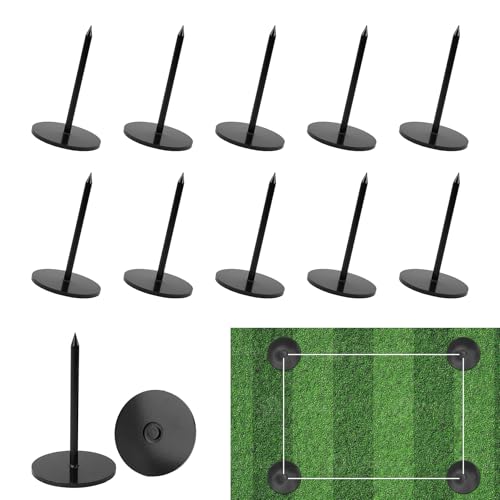 10/20 Packs Metal Sports Field Marking System,Soccer Marking Kit,Marking Kit for Baseball and Other Sports Fields. Made of High-strength Iron, It is Extremely Durable and Resistant to Breakage