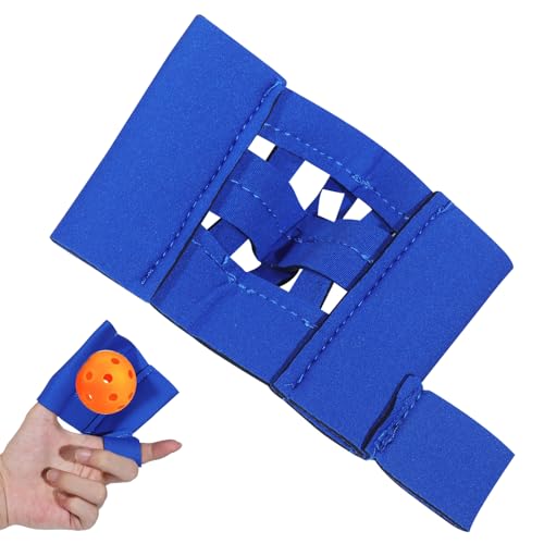 Catchers Mitt, Two Finger Training Glove Mini Lightweight Web Glove Catcher Breathable Practice Balls Training for Baseball Softball