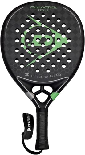 Dunlop Sports Galactica Padel Racket Series - style: Galactica Pro LS - Black/Green V25
