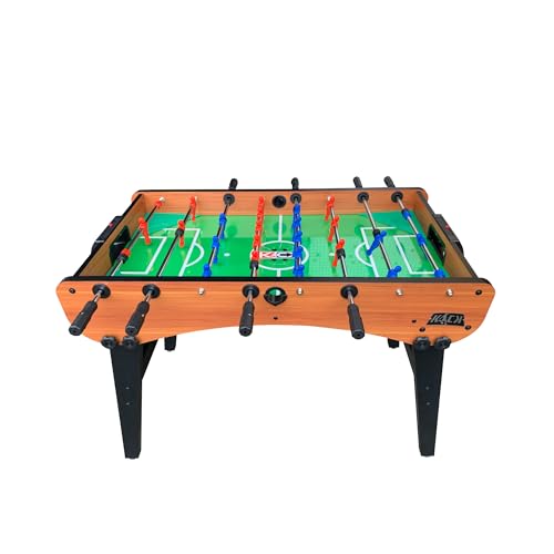 KICK Phoenix 55" Folding Foosball Table – Compact Indoor Game Table - color: Brown