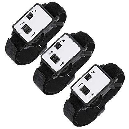 Golf Stroke Counter for Women, 3Pcs Golf Score Counter, Manual Golf Counter Tool, Plastic Dial Score Counters with Wristband Design for Keeping Scores, 1.4x1.1x0.3inch