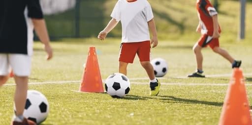 2 Pack Small Agility Soccer Training Cones for Kids