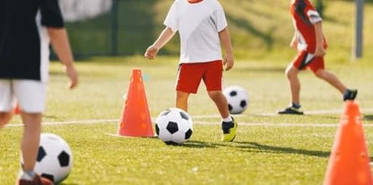 2 Pack Small Agility Soccer Training Cones for Kids