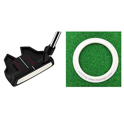 MAZLE Golf Putter & Golf Putting Cup Ring for Indoor Training