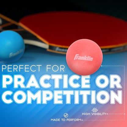 Franklin Sports Table Tennis Balls - Official Size and Weight 40mm Table Tennis Balls - One Star Professional Balls - Bulk Packs and Family Sets - style: 40 mm Pack of 12