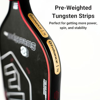 Enhance Pickleball Balance Pods, Tungsten Tape for Pickleball Paddles, Premium Quality Lead Tape Alternative for Pickleball Paddles, Easy Application Pickleball Paddle Weights, Gold
