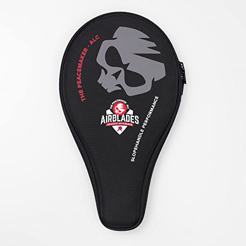 The Peace Maker ALC - Professional Ping Pong Paddle - Carbon Fiber Table Tennis Racket Producing Maximum Spin & Control for All Levels - Hard Carry Case & Ergonomic Handle.