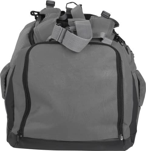 Rawlings | MACH Hybrid Backpack/Duffle Equipment Bag | Baseball & Softball | Multiple Colors - color: Graphite