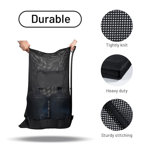 OrgaWise Thickened Extra Large Soccer Ball Bag Tested to Hold over 75 lbs