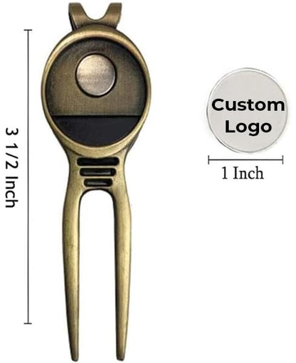 Divot Repair Tool Removable Magnetic Ball Marker-Best Divot Fixer - style: SOUTHERN CALIFORNIA TROJANS