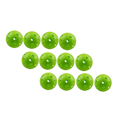 balacoo 12pcs Professional Golf Balls Practice Pe Material Golf Balls Training Aids Bulk