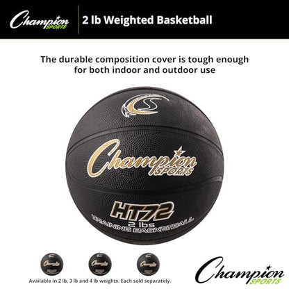 Champion Sports Weighted Basketball Trainer - size: 2 Pounds