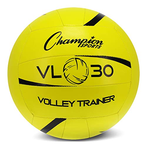 Champion Sports Volleyball Trainers – Lightweight Training Volleyballs, Soft Vinyl Panels, Multiple Sizes