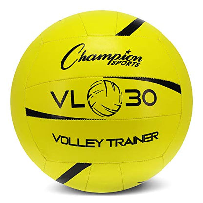 Champion Sports Volleyball Trainers – Lightweight Training Volleyballs, Soft Vinyl Panels, Multiple Sizes