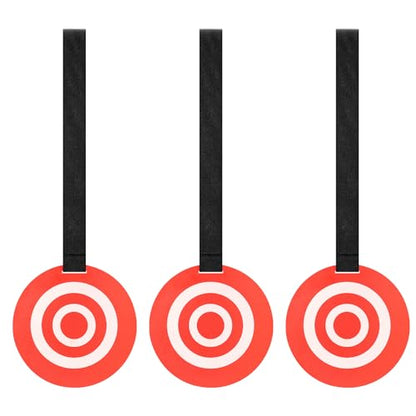 3 Pcs Pitch Target &Soccer Scoring Targets Hitting Target with Adjustable Velcro for Improving Accuracy, Baseball, Softball, Soccer Sports Practice Training