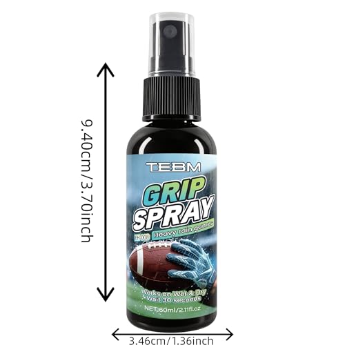 Grip Spray Basketball Hand - Use with Your Basketball Dribble Trainer - Basketball Grip Powder Replacement - Part of Your Basketball Accessories, Basketball Gear, Basketball Training 2 oz