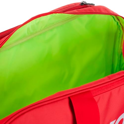 YONEX Pro Tournament Bag | Durable Lightweight Functional Breathable Multi-Compartment Tennis & Badminton Bag for Sport Gear - color: Scarlet