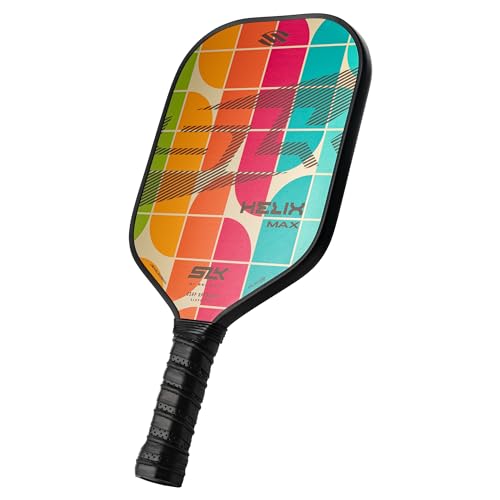 Selkirk Sport SLK Helix Pro Pickleball Paddle | Thermoformed Carbon Fiber Pickleball Paddles with Carbon Fiber & Fiberglass Hybrid Face | Unmatched Control - color: Jeweled