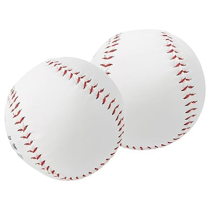 Sports Accessory, 12 Inch 2Pcs Softball Ball, for Game Softball Training Daily Practice