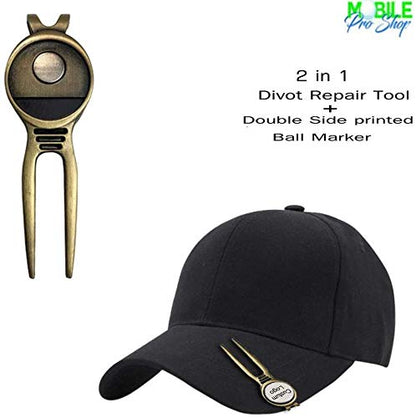 Divot Repair Tool Removable Magnetic Ball Marker-Best Divot Fixer - style: NC STATE WOLFPACK