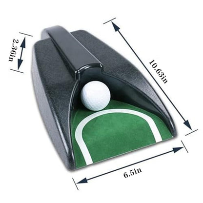 Automatic Golf Putting Cup with Ball Return – Portable Indoor/Outdoor Training Aid