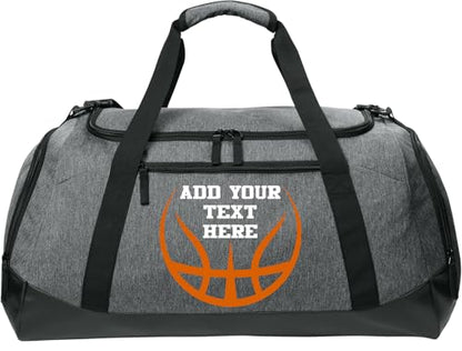 Personalized Basketball Bag - Essential Basketball Accessories, Girls Basketball Bag, Convenient Basketball Gear Carrier - Basketball Equipment