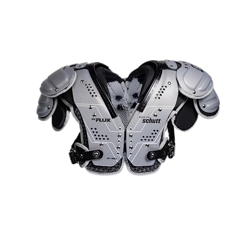 Schutt XV Skill Football Shoulder Pads for Quarterback, Wide Receiver, Defensive Back - size: Medium, style: Flux